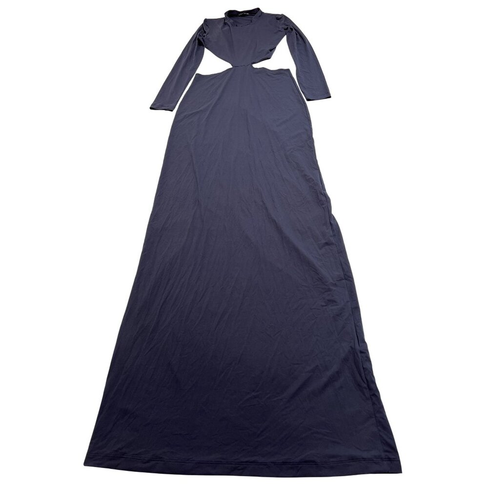 CHAM Long Sleeve Cut-Out Dress in Blue